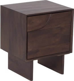 Nachtkastje Met Organisch Patroon - 45x40x52cm.