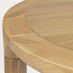 Zuiver Storm Ronde Salontafel Eiken - 55 X 55cm.