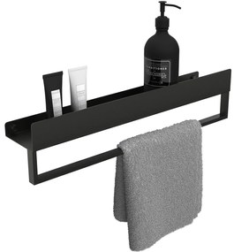 Badkamerplank SF01 60cm black matt