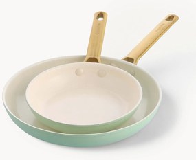 Braadpannen Padova met antiaanbaklaag, set van 2