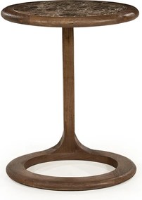 Bijzettafel Open Design Bruin - 43 X 37cm.