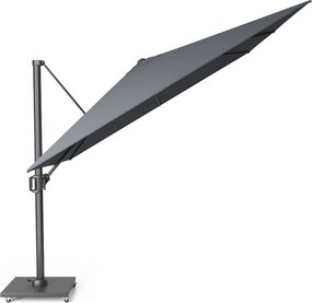 Platinum Challenger zweefparasol 3x3m T1 premium (excl. voet) Jet Black