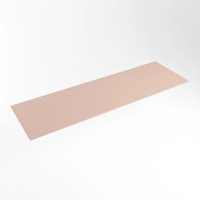 Mondiaz TOP 46 Topblad - 150x46x0.9cm - geschikt voor afdekplaat - Solid surface - Rosee XIM49873Rosee