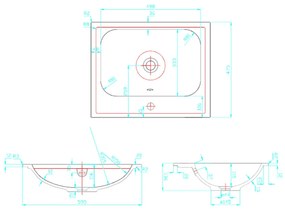 Best Design Splash badkamermeubel 60cm met kraangat zwart mat