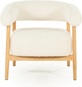 Fauteuil Eiken Frame Beige