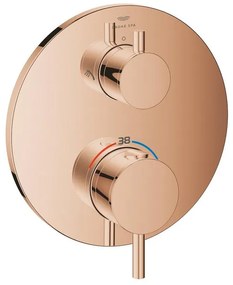 Grohe Atrio thermostatische afdekset met omstel warm sunset 24358DA0