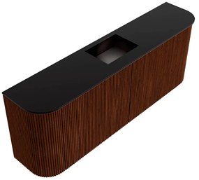 Mondiaz Joya 115cm toiletmeubel ronding links/rechts ruby met wastafel faye midden zonder kraangat urban