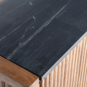 Eleonora Carter Retro Dressoir Mangohout 105 Cm - 105x41x85cm.