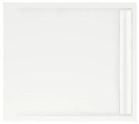 Xenz Easy Tray douchevloer - 100x90x5cm - acryl - zonder gootcover - wit 6945-01