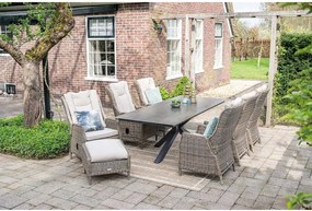 Garden Impressions - Marbella tuinstoel verstelbaar - gobi sand