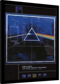 Ingelijste poster Pink Floyd - Dark Side of the Moon (30th Anniversary)
