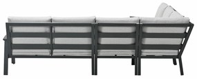 Garden Impressions Lissabon lounge dining set 4-delig - valley sand