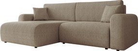 Hoekbank Luxum, Aanwezig, Aanwezig, 245x145x82cm, 100 kg, Poten: Kunststof