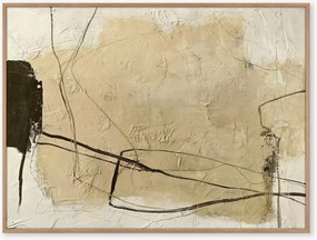Handgeschilderd ingelijst canvas Art Cloudline