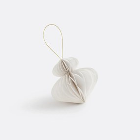 Set van 4 papieren kerstdecoraties, Caspar