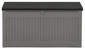 Garden Impressions Debas kussen opbergbox 270 liter - donker grijs