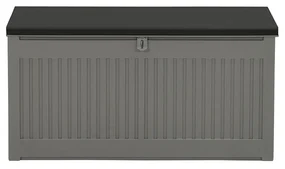 Garden Impressions Debas kussen opbergbox 270 liter - donker grijs