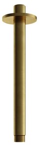 Hotbath Archie Plafondbuis - 20cm - geborsteld messing PVD AR452BBP