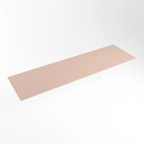 Mondiaz TOP 46 Topblad - 160x46x0.9cm - geschikt voor afdekplaat - Solid surface - Rosee XIM49874Rosee