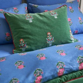 Kussenhoes in geribd fluweel Dylis