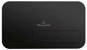 Villeroy & Boch Viconnect bedieningsplaat 253x145mm black matt 922490AN