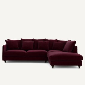 Fluwelen hoekslaapbank, Lazare