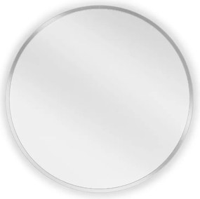 Mexen Loft ronde badkamerspiegel 50 cm, inox frame - 9850-050-050-000-10
