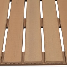 Terrastegel composiet 50 x 50 cm bruin gevlamd FSC (24 mm) massief