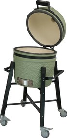 Patton Premium Kamado 15 inch met onderstel - olijf