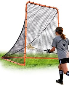 VEVOR Lacrosse-doel, 1,82 m x 1,82 m Lacrosse-net, opvouwbaar en draagbaar trainingsmateriaal voor in de tuin, trainingsnet met stalen frame, snel en eenvoudig op te zetten Lacrosse-doel, perfect voor training