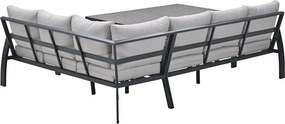 Garden Impressions Cameron lounge dining set 4-delig rechts incl stoel - desert sand