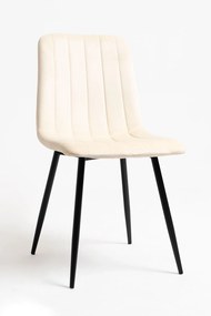 Fluwelen Miller Black Stoel