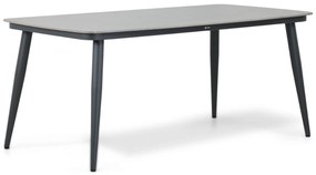 Dining Tuintafel rechthoekig 180 x 90 cm Grijs Vienna