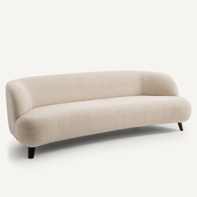 Bank 5-zit polyester bouclette, Rosebury, design E.