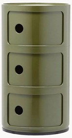 Design container Componibili, 3 modules, H 59 cm