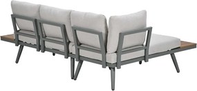 Garden Impressions Tibo loungeset 3-delig - stone green