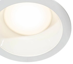 Set van 6i nbouwspots wit incl. LED 3000K-5000K - Elias Binnenverlichting Lamp