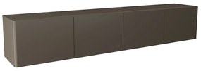 Hangend Tv-meubel Taupe 194 Cm - 194x35.5x35cm.