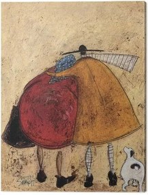 Schilderij op canvas Sam Toft - Hugs on the Way Home