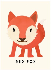 Ilustratie Red Fox, Erik Wintzell