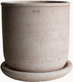 Outdoor bloempot Terra van terracotta, H 26 cm