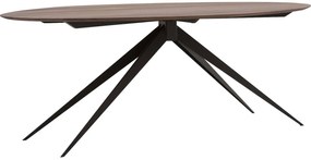Goossens Excellent Eettafel Uniek, Ovaal 180 x 110 cm