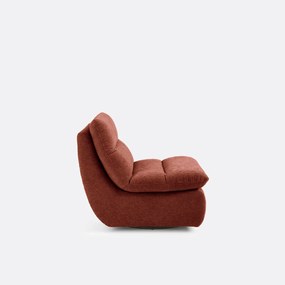 Reliëffluwelen draaifauteuil, ERABLE