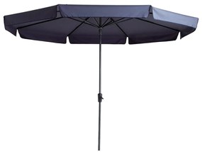 Madison Parasol Syros Luxe rond 350 cm saffierblauw