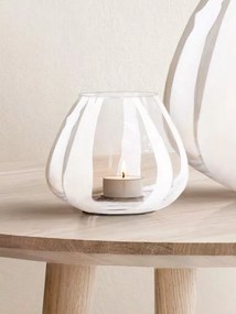 Waxinelichthouder glas – waxinelichthouder Paradizo, klein – waxinelichthouder wit