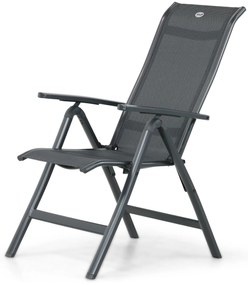 Tuinset 6 personen 210 cm Aluminium/textileen Grijs Hartman Alice/Venustas