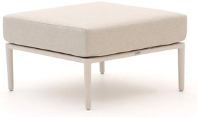 Voetenbank | Bellagio  Mineo | Aluminium | Taupe/Bruin | 71x71cm | Kees Smit Tuinmeubelen