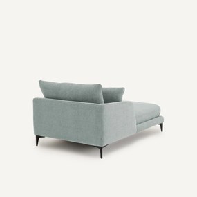 Longchair van gevlochten polyester, MODERNISTE, ontwerp Emmanuel Gallina
