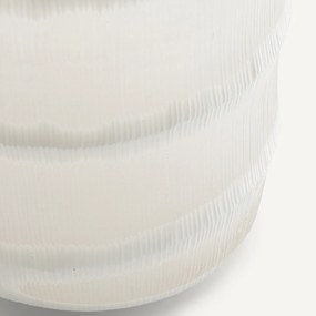 Vaas in ondoorzichtig mat glas, Topina
