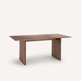 Tafel in massief notenhout L180 cm, Minela